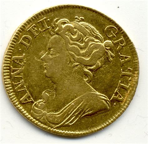 1712 United Kingdom Queen Anne Gold Full Guinea Coin Flickr