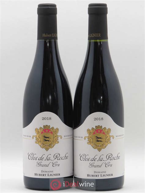 Buy Clos De La Roche Grand Cru Hubert Lignier Domaine Lot