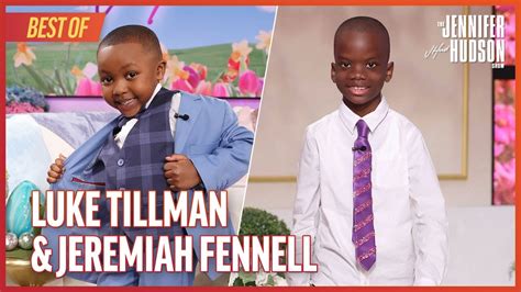 Luke Tillman Jeremiah Fennell Friday April 7 The Jennifer Hudson