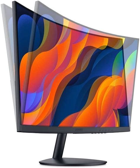 Koorui 24n5c 23 6 Va Fhd Curved Monitor 60hz Refresh Rate 1800r