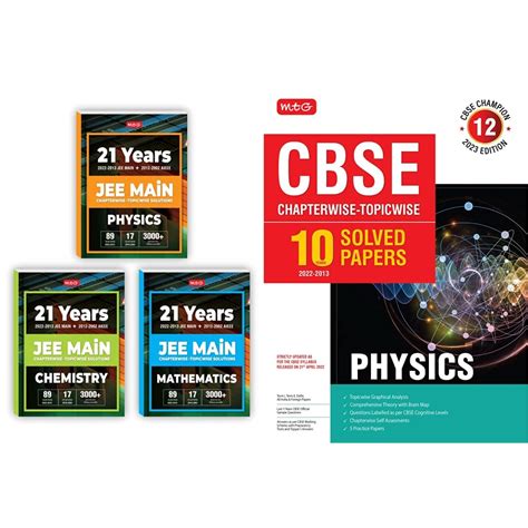 Buy Mtg Years Jee Main Previous Years Solved Papers With Chapterwise