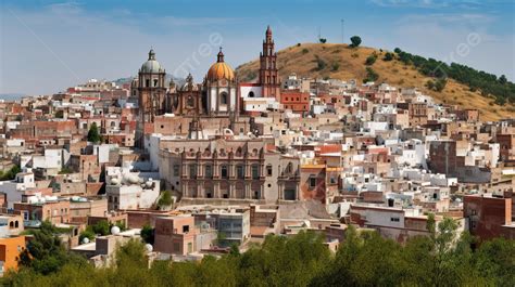 The City Of Tlaxcala And The Surrounding Surroundings View Background