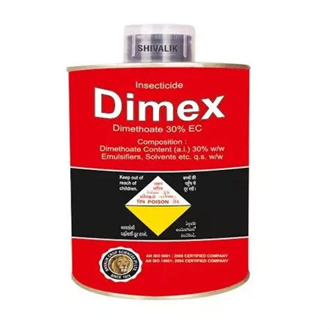 Buy Shivalik 250 Ml Dimex Dimethoate 30 Ec Broad Spectrum Insecticide And Acaricide Dimex 250