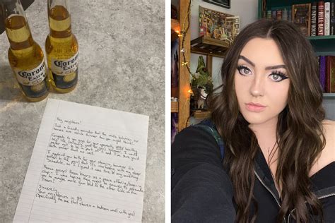 Frau hört Nachbarn ständig beim Sex Was sie ihnen dann schreibt scheint Wunder zu wirken