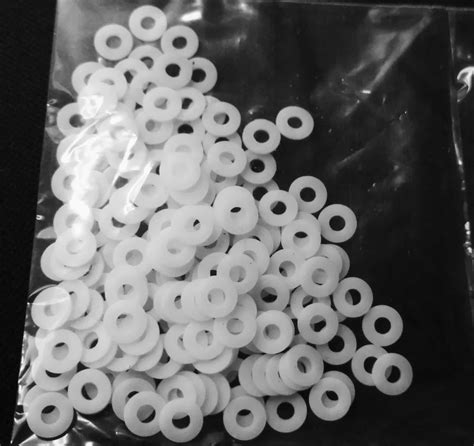 Aliexpress Buy Custom Made X Ptfe Teflon Flat Washer Spacer