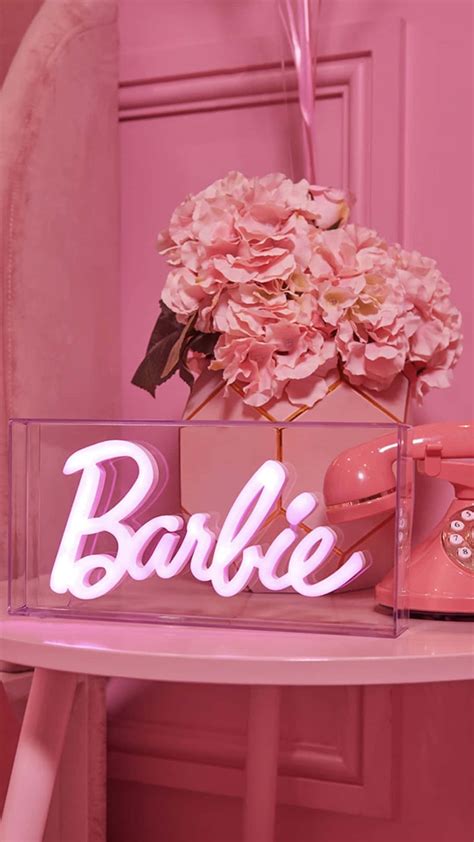 Download Pink Barbie Aesthetic Decor Wallpaper