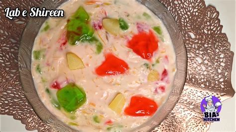 Lab E Shireen Recipe Quick N Easy Lab E Shireen Dessert Recipe By Bia