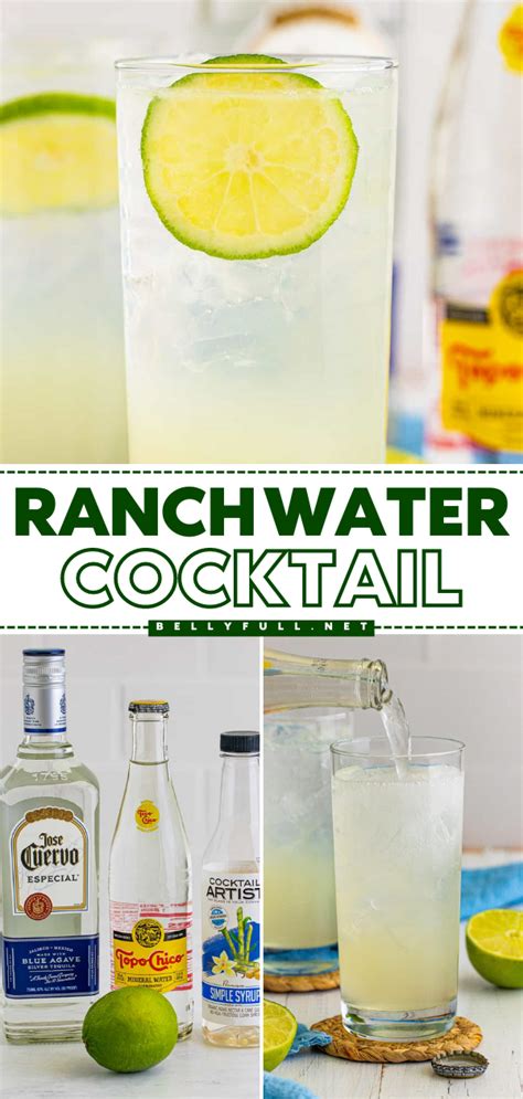 Ranch Water Cocktail Easy Delicious Recipes Favorite Recipes Chicken