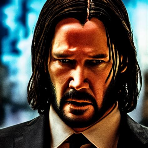 Krea Ai Jesus Christ In John Wick Fighting Scene K Hig