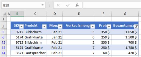 Zeilen Basierend Auf Dem Zellwert In Excel G Sheets Ausblenden