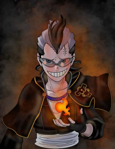 magna swing black clover flame magic wallpaper wallpaperscom