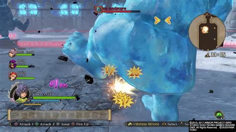 Dragon Quest Heroes Ii Frosty Foothills Battle With The Ice Sculpture