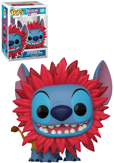 Funko POP Disney Stitch In Simba Costume Vinyl Figure Funko