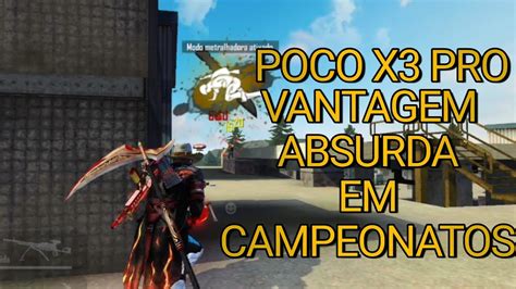 POCO X3 PRO Vantagem Absurda Em Campeonatos YouTube