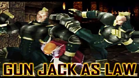 Tas Gun Jack With Law S Moves Gameplay Tekken Arcade Version