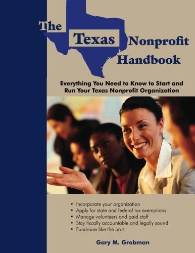 The Texas Nonprofit Handbook Everything You Need To Know To Start And