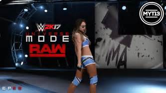 Wwe 2k17 Universe Mode Raw Ep 28 Captains Call Youtube