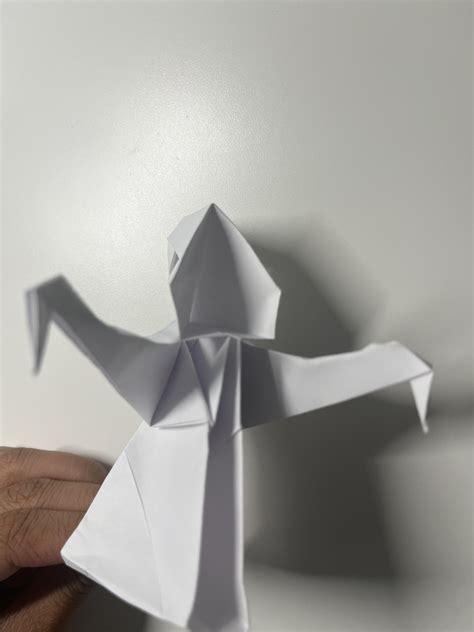 Origami Ghost : 12 Steps - Instructables