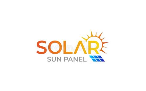 Illustration Vector Graphic Of Sun Energy Solar Panels Logo Design