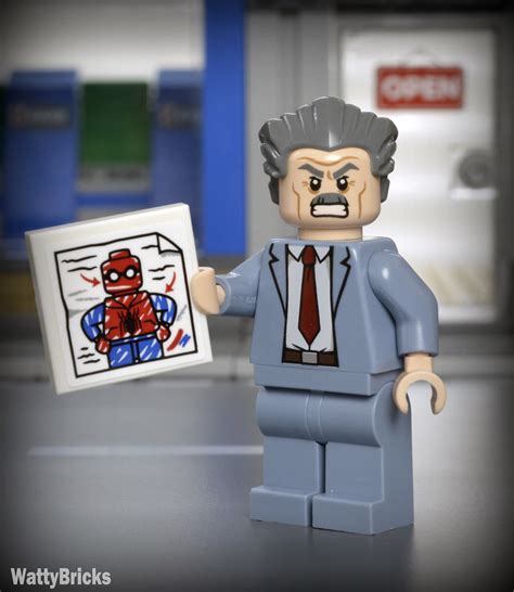 J Jonah Jameson Lego Marvel Superheroes Wattybricks Flickr