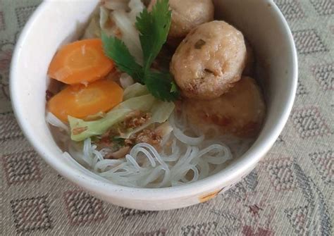 Resep Sup Bakso Tahu Goreng Oleh Mama AL Cookpad