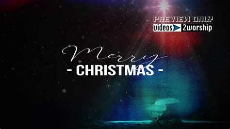 Merry Christmas Advent Title Background Videos2worship Media