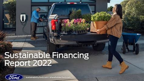 Ford Releases First Sustainable Financing Report Update On Allocation