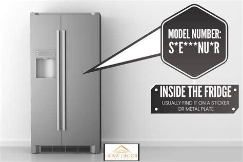 read refrigerator model number  johnnie hart blog