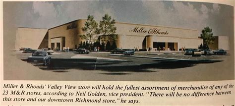 Miler And Rhoads Valley View Mall Roanoke Virginia Artists Rendering