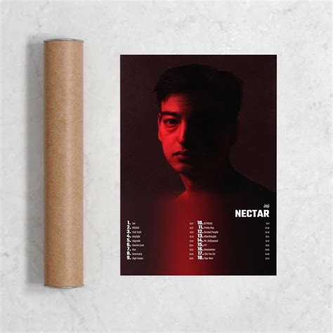 Joji Nectar Album Cover Poster Print Wall Art Joji Nectar Etsy