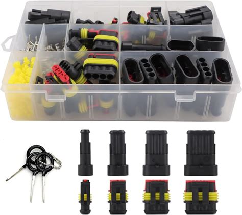 Ymyp Pcs Sets Waterproof Automotive Wire Connectors Pin