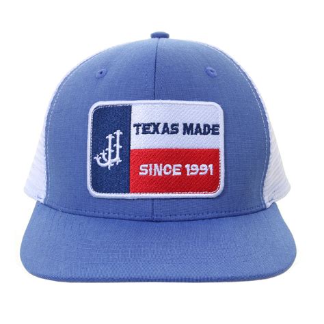 Cap79 Blue Texas Flag Cap Double J Saddlery