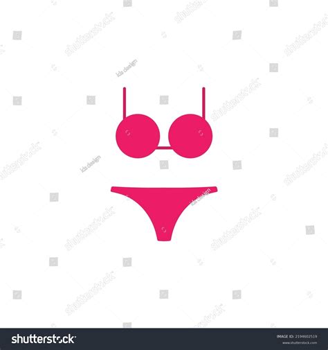 Swimsuits Bikini Icon Isolated On White Stock Vector Royalty Free 2194602519 Shutterstock