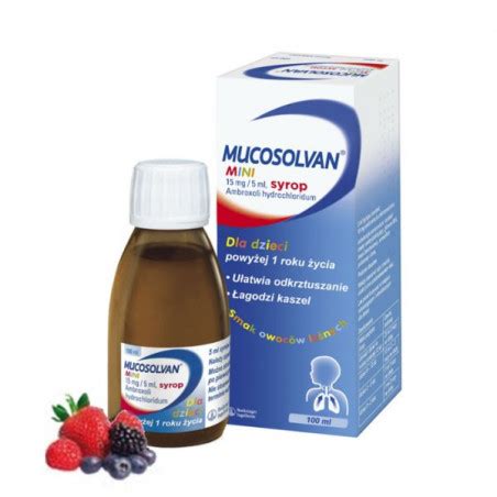 Mucosolvan Syrop Dla Dzieci 100ml Apteka Prima 24