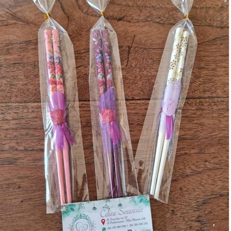 Jual Souvenir Sumpit Kayu Motif Plastik Shopee Indonesia