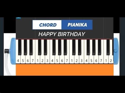 Happy Birthday Chord Pianika YouTube