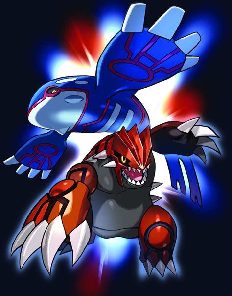 Pokemon Kyogre Vs Groudon