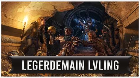 Elder Scrolls Online How To LvL Legerdemain Fast YouTube