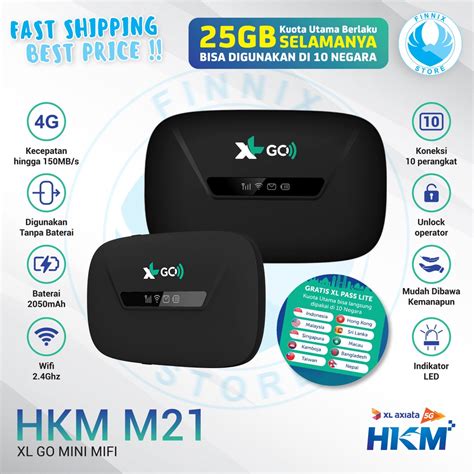 Jual Hkm M Modem Mifi Wifi Xl Go Izi G Lte Bypass Unlock All