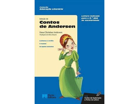 Livro Sele O De Contos De Andersen De Hans Christian Andersen