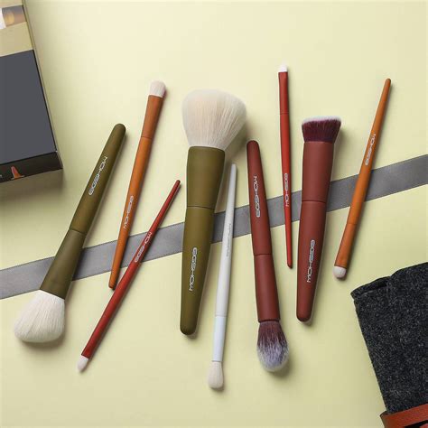 5 Color Series 9 Pcs Makeup Brush Kit Eigshow Beauty