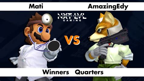 Nxt Lvl Gaming Winners Quarters Mati Dr Mario Vs Amazingedy