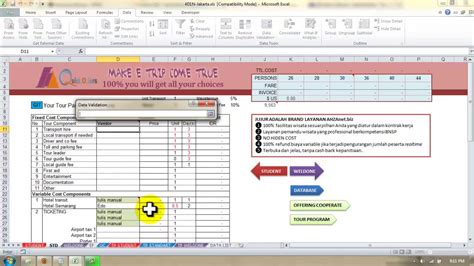 Cara Membuat Aplikasi Excel Youtube