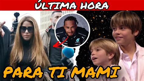 Shakira Bajo Nueva Amenaza Lewis Hamilton Revela Apoyo Y Regalo