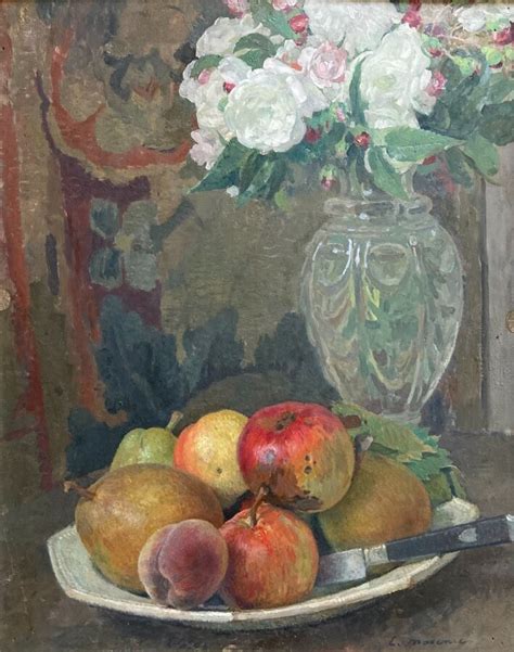 Edgar Maxence NATURE MORTE AUX POMMES MutualArt