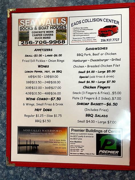 Menu At Walk Hard Bbq Leesburg