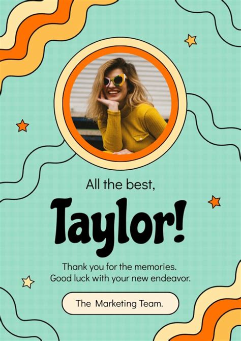 printable farewell flyer farewell poster  seniors piktochart