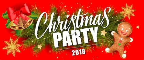 Free Vector Christmas Party Lettering