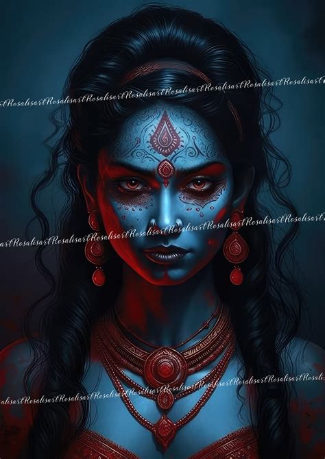 Kali Hindu Mythology Digital Download Hindu Goddess of Ultimate Power ...