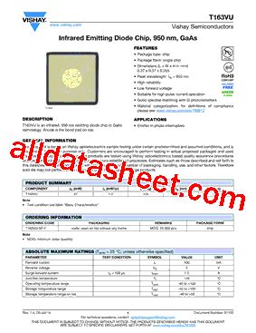 T Vu V Datasheet Pdf Vishay Siliconix